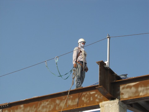 เสาค้ำกันตก Stanchion