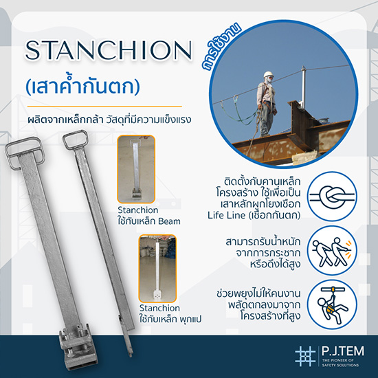 ให้เช่าเสาค้ำกันตกสำหรับงานก่อสร้าง